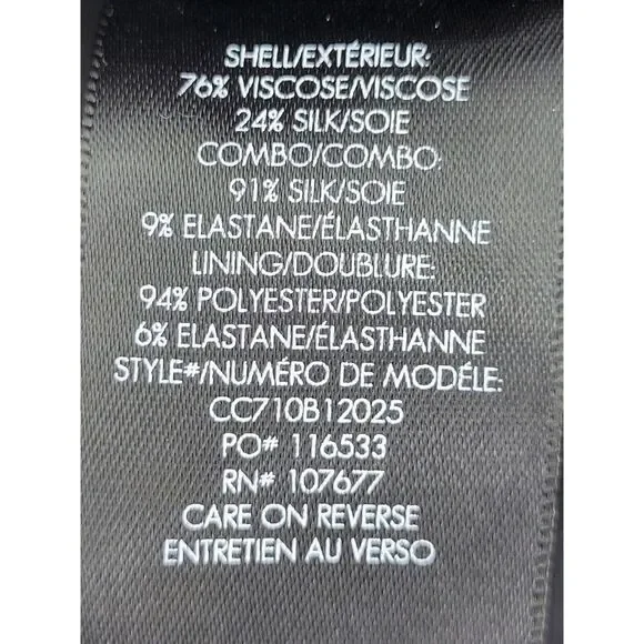 Alice + Olivia Top Womens Small Black Velvet Sleeveless Backless Tiered Halter - Picture 5 of 9